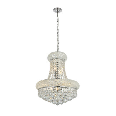 Roesler 5 Light Shaded Drum Chandelier Roesler 5 Light Shaded Drum Chandelier